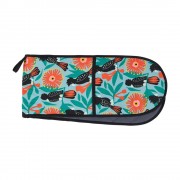 Double Oven Mitt | Black Cockatoos | Cotton